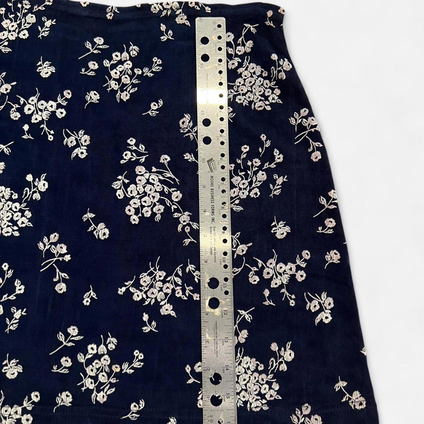 Vintage 90s Floral Mini Skirt