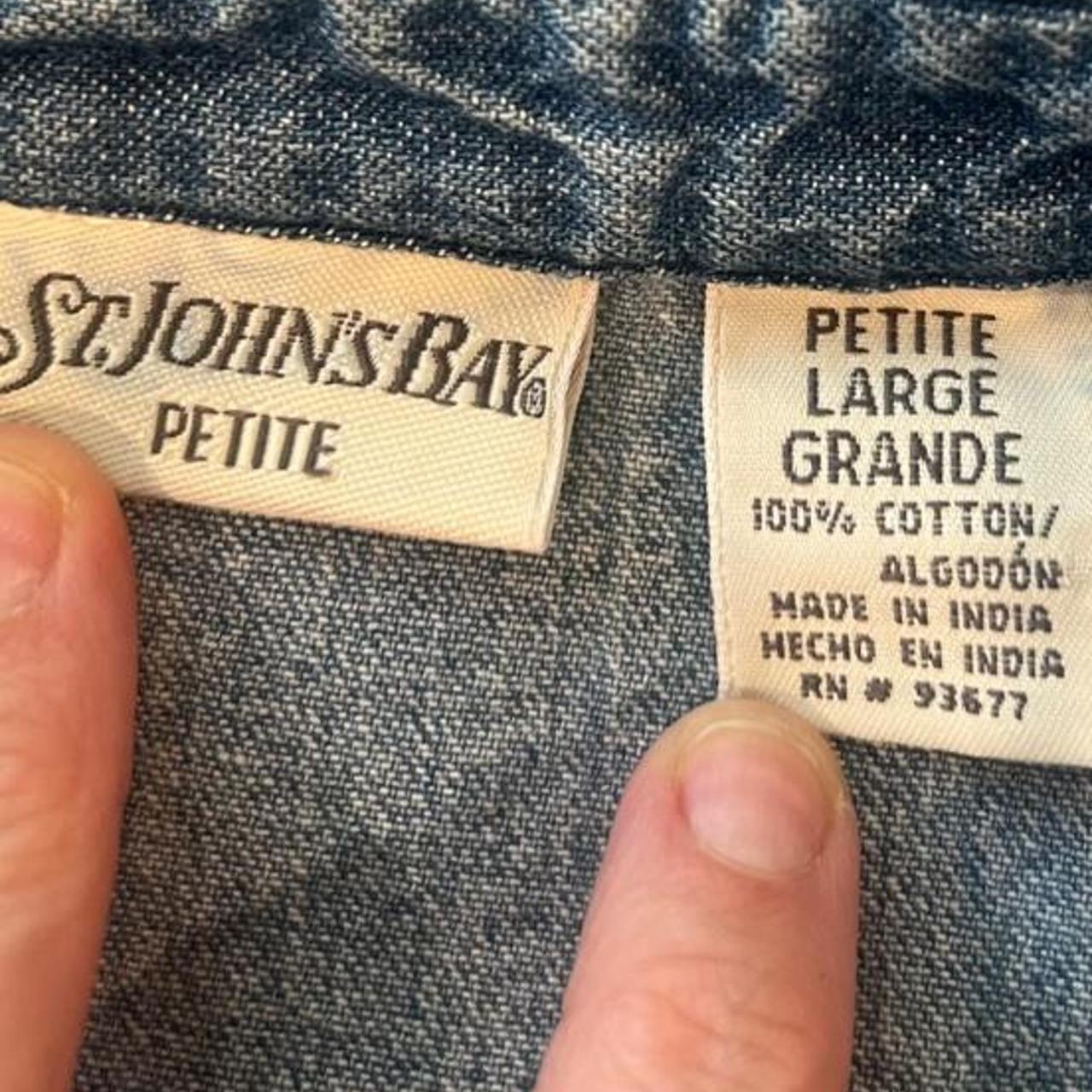 Vintage Y2K Denim Button Front Tank