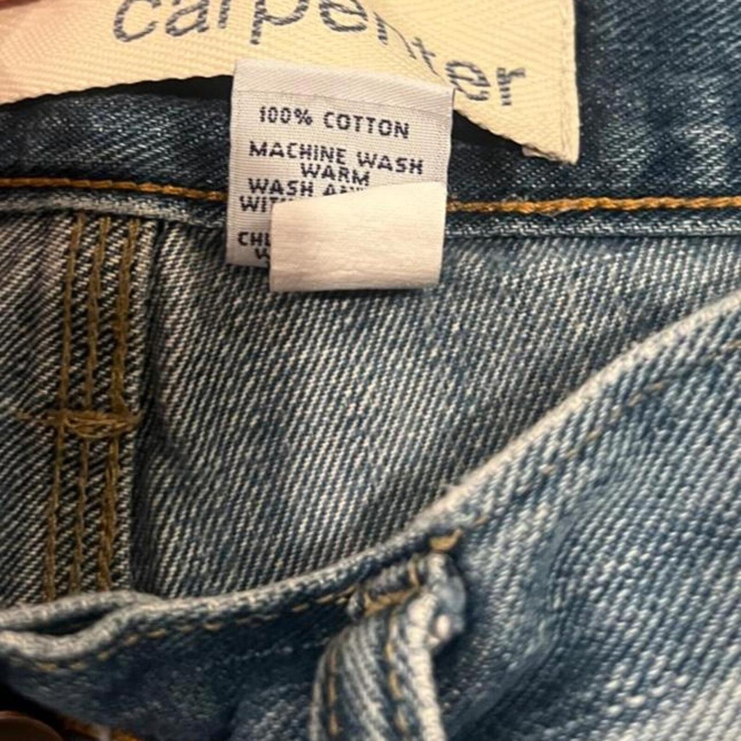 Gap Carpenter Denim Jorts Size 34