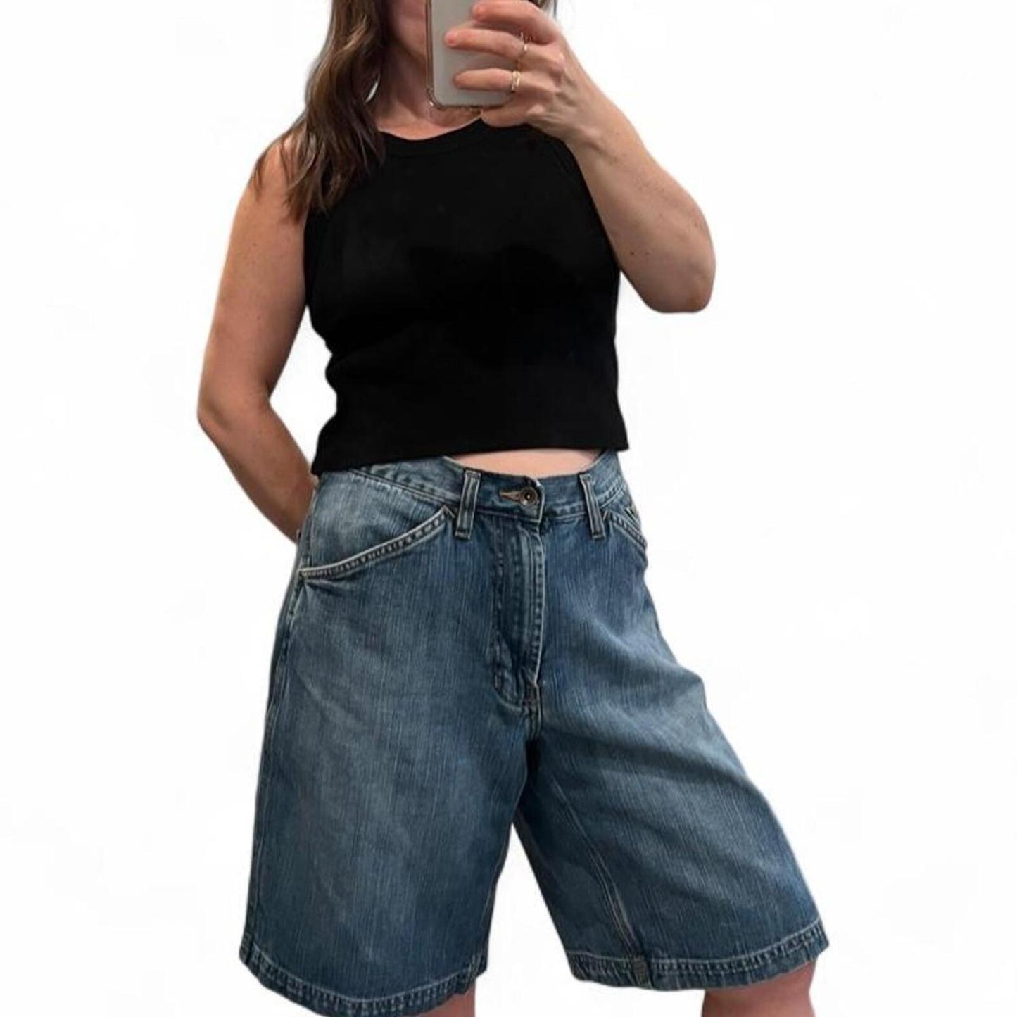 Gap Carpenter Denim Jorts Size 34