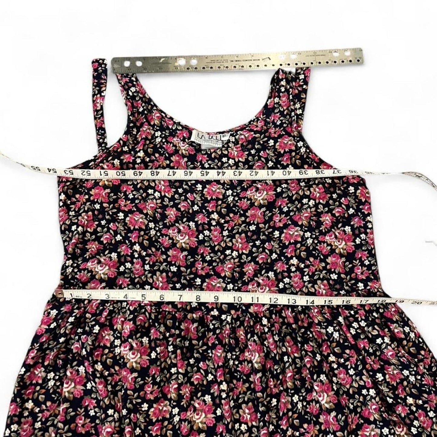Vintage 90s Floral Babydoll Dress
