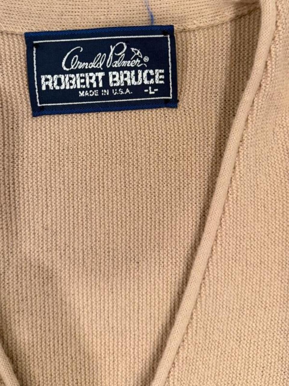 Vintage 90’s Oversized Camel Grandpa Cardigan