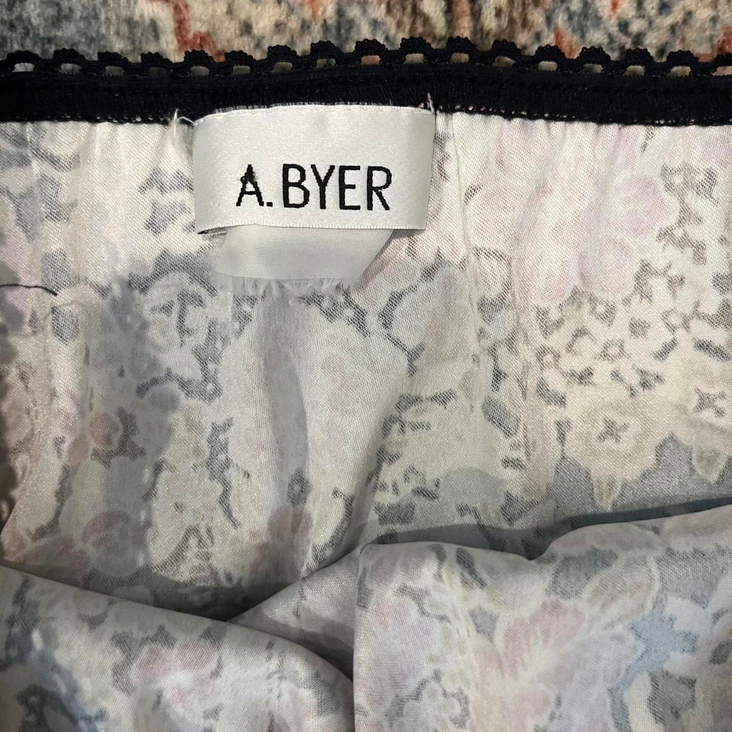 Vintage Floral Tapestry Skirt