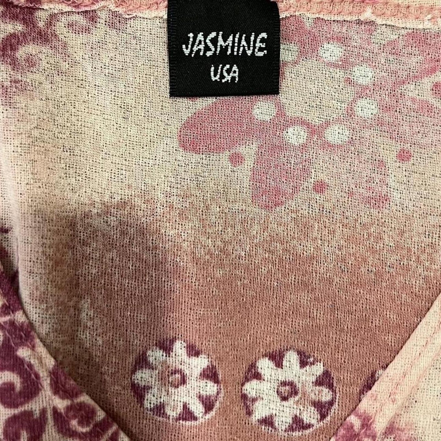 Vintage Y2K Sheer Pink Patchwork Top S/M Fairy Grunge Mesh