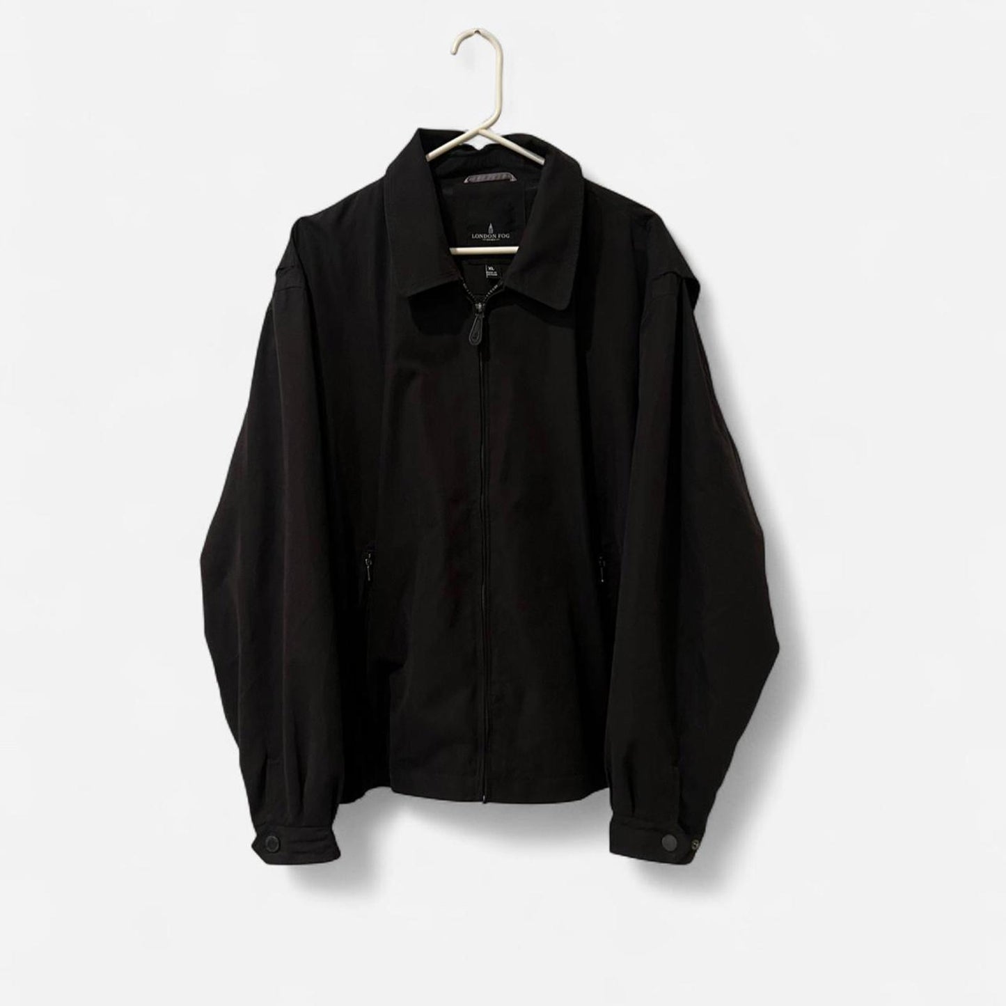 Vintage London Fog Black Lightweight Jacket