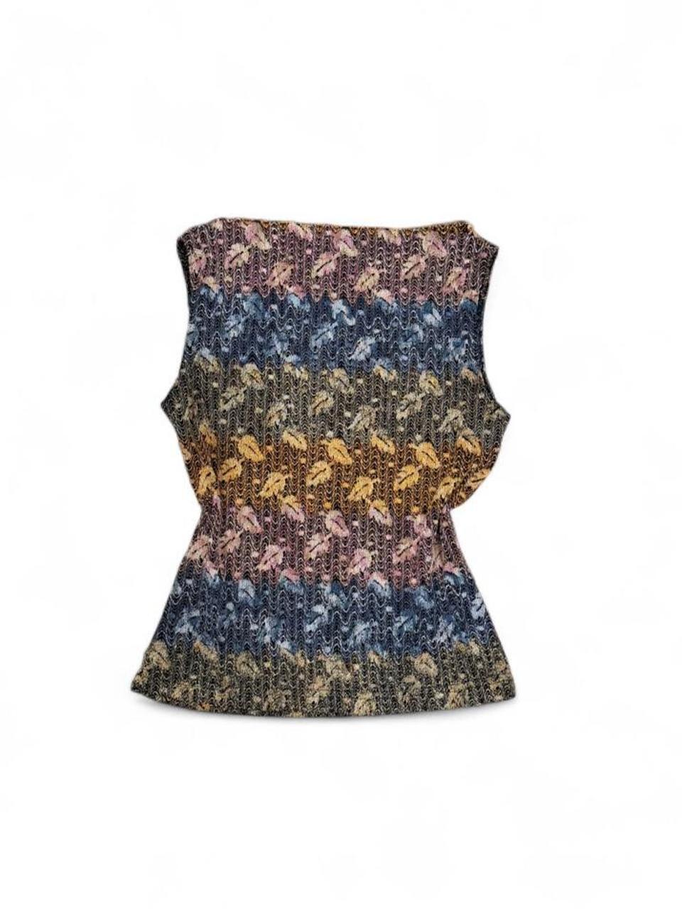Vintage Y2K Wrapper Knit Sleeveless Top
