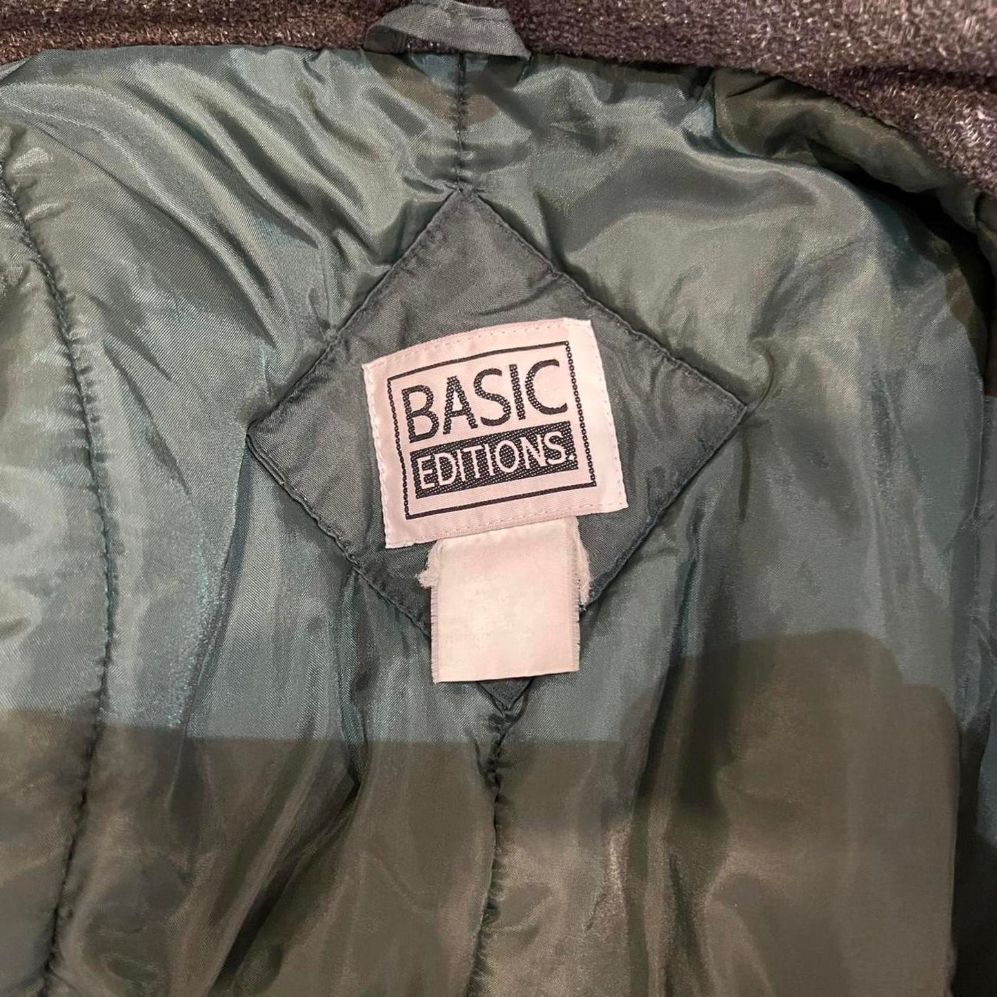 Vintage 90’s Forest Green Bomber Puffer Jacket