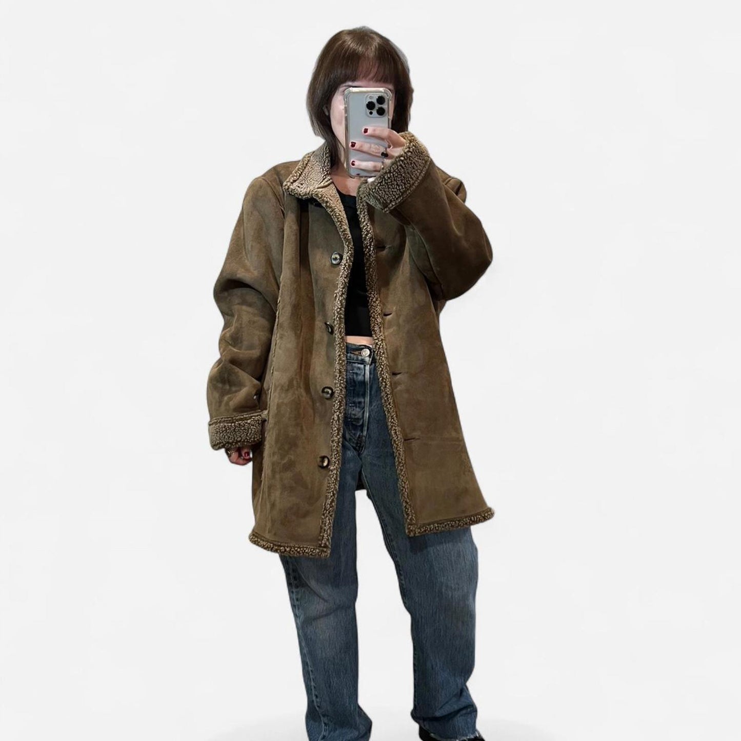 Vintage L.L. Bean Shearling Coat