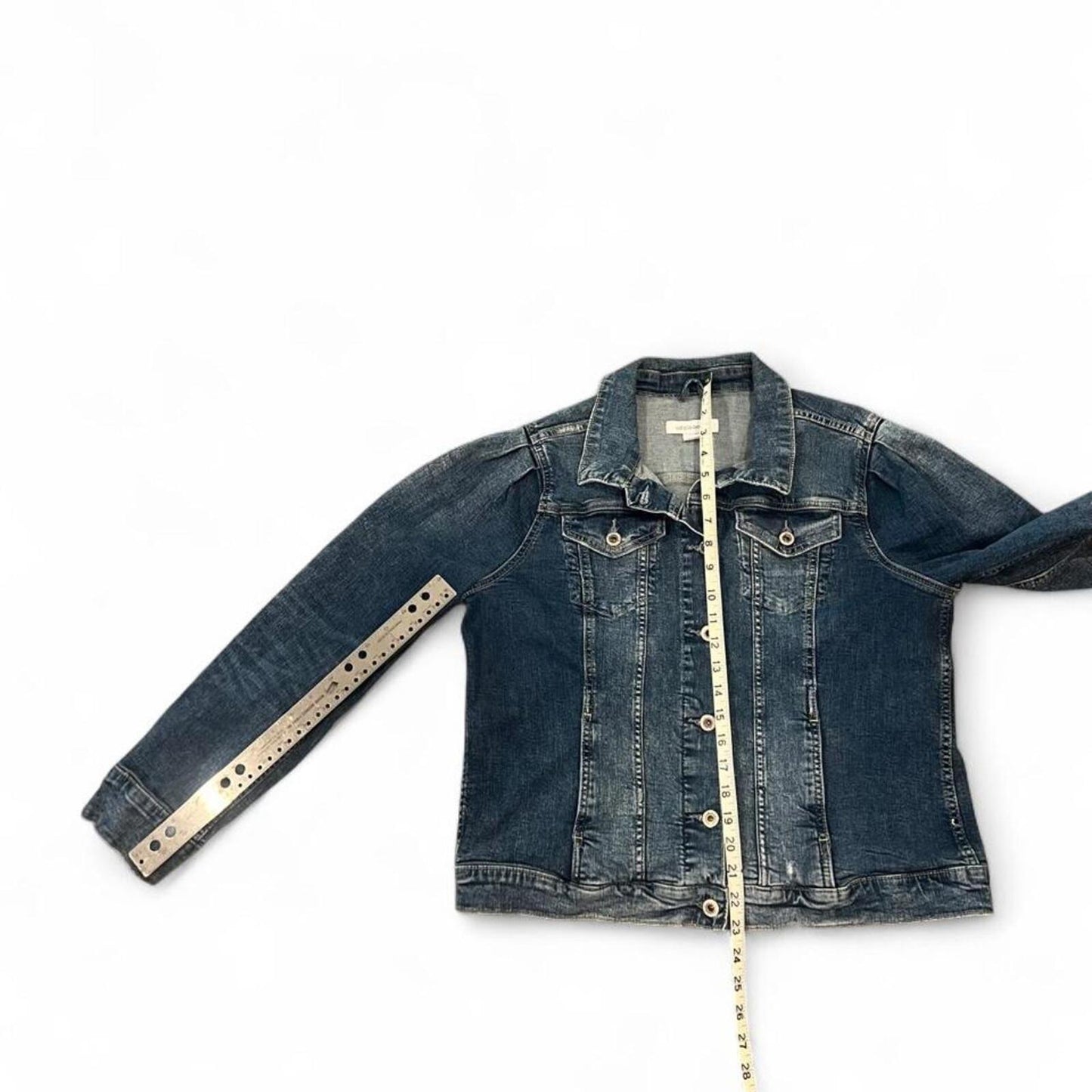 Vintage Y2K Denim Jacket Oversized Blue Jean Jacket Grunge Casual