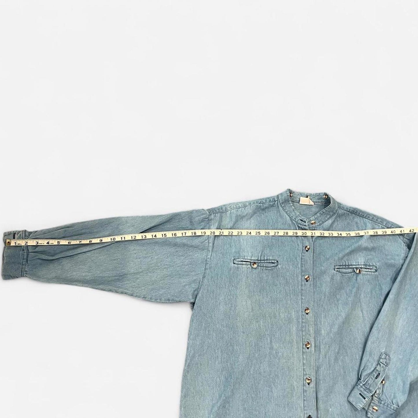 Vintage 90’s Denim Button Up Shirt