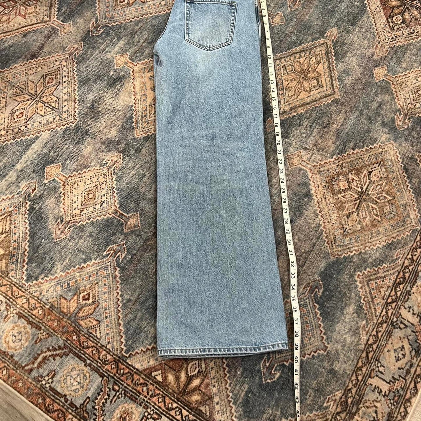 Y2K Low Rise Baggy Jeans Light Wash Wide Leg