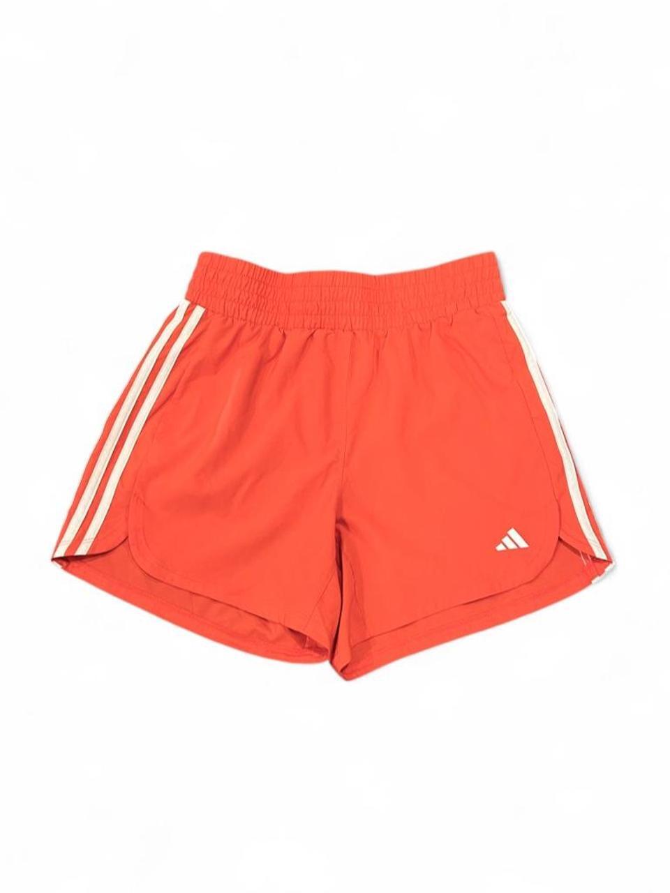 Y2K Adidas Coral 3 Stripe Running Shorts