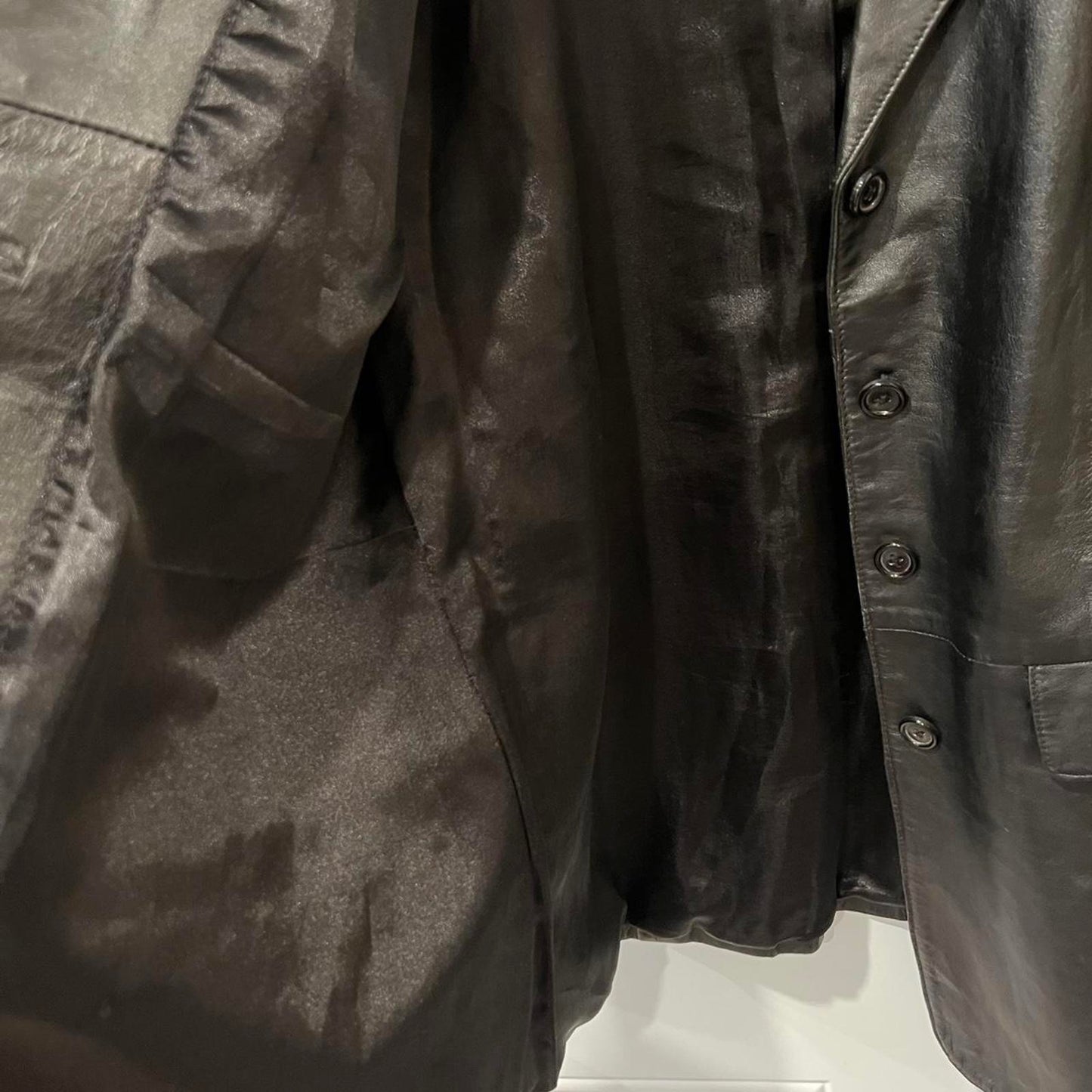 Vintage Black Leather Jacket