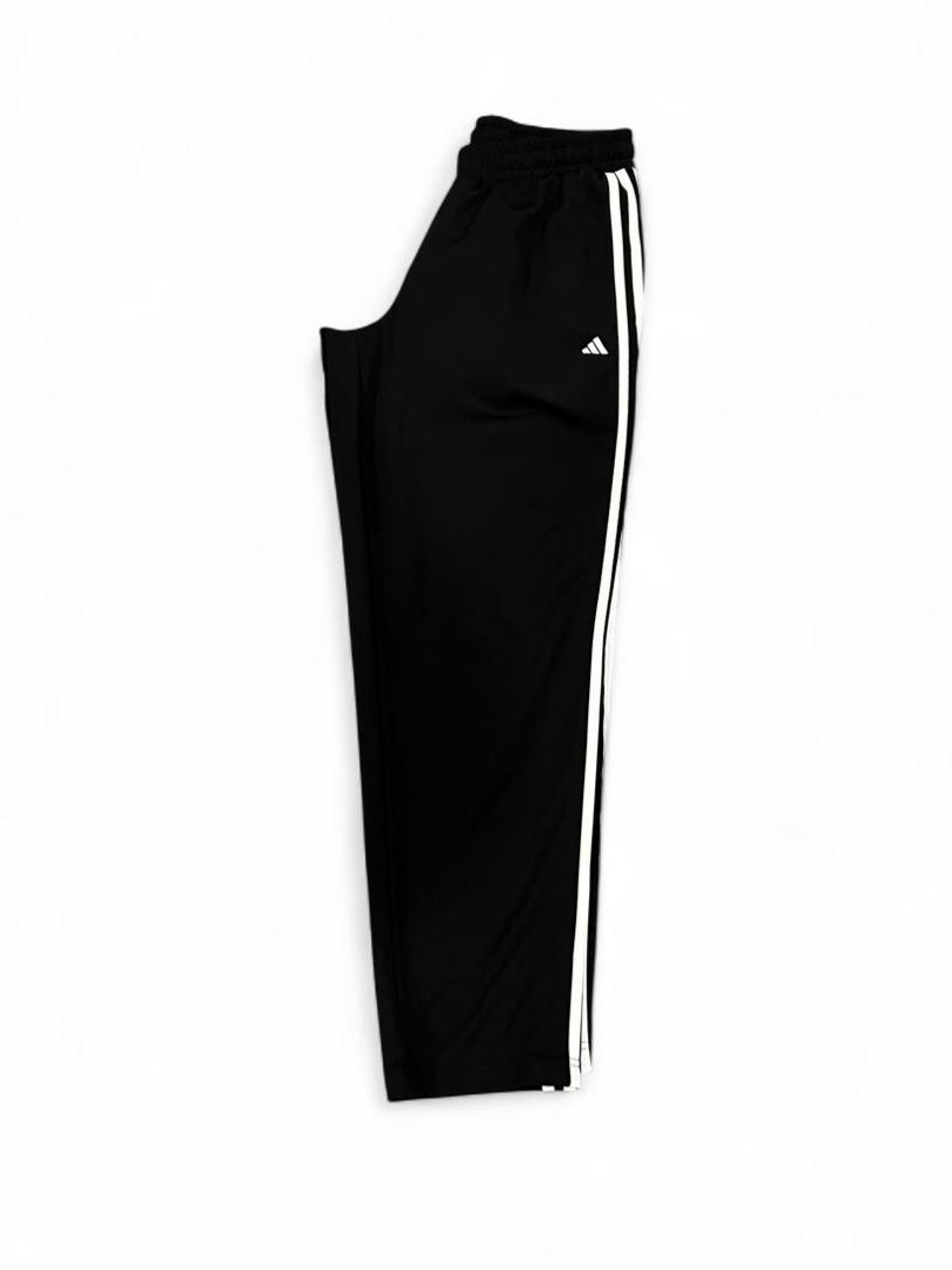 Y2K Adidas 3-Stripe Track Pants Black