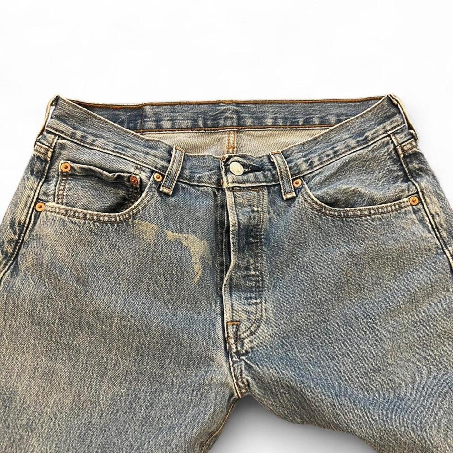 Vintage Levi’s 501 Straight Leg Jeans – 90’s Y2K Wash