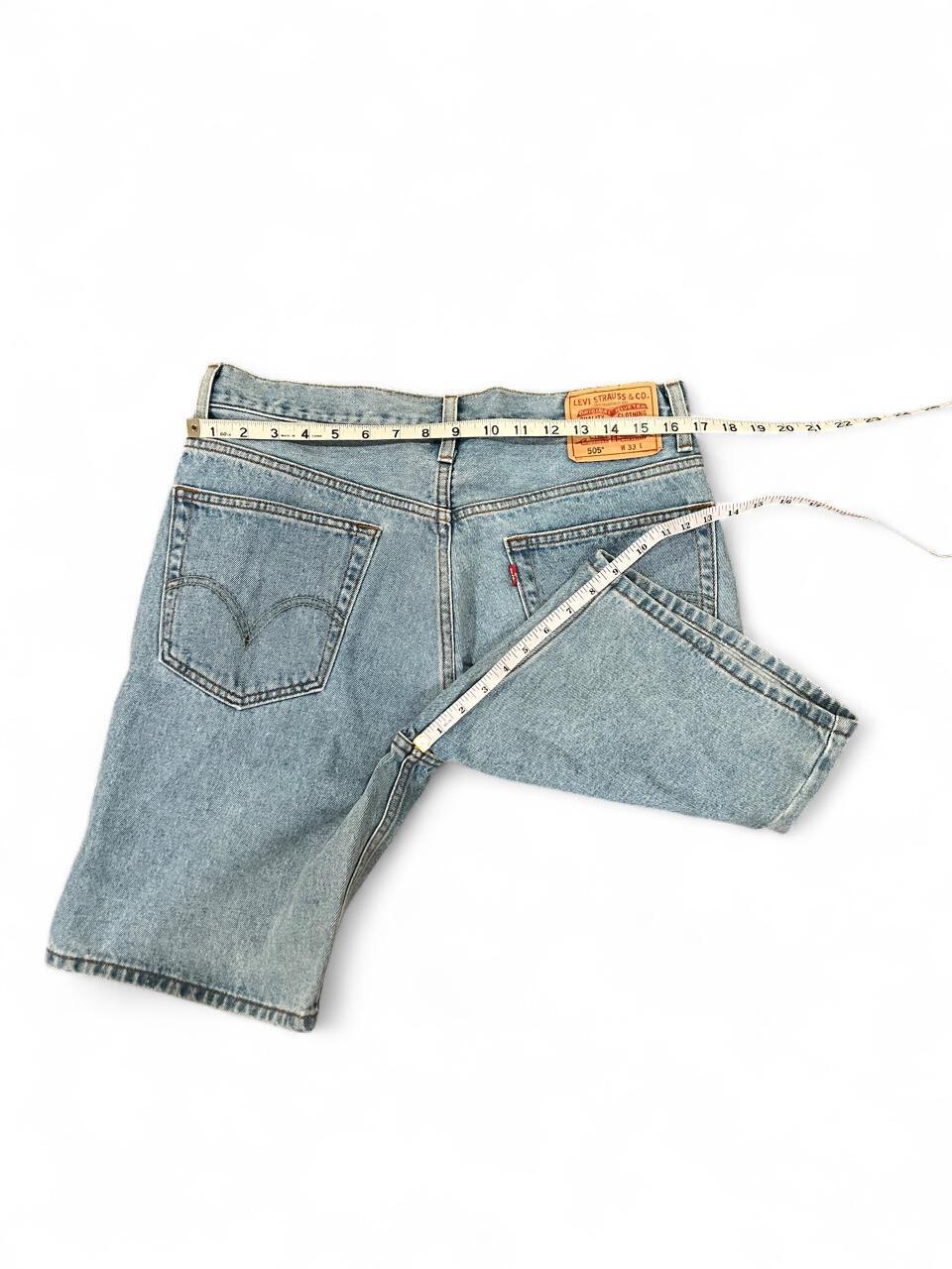 Levi’s Light Wash Denim Jorts Shorts