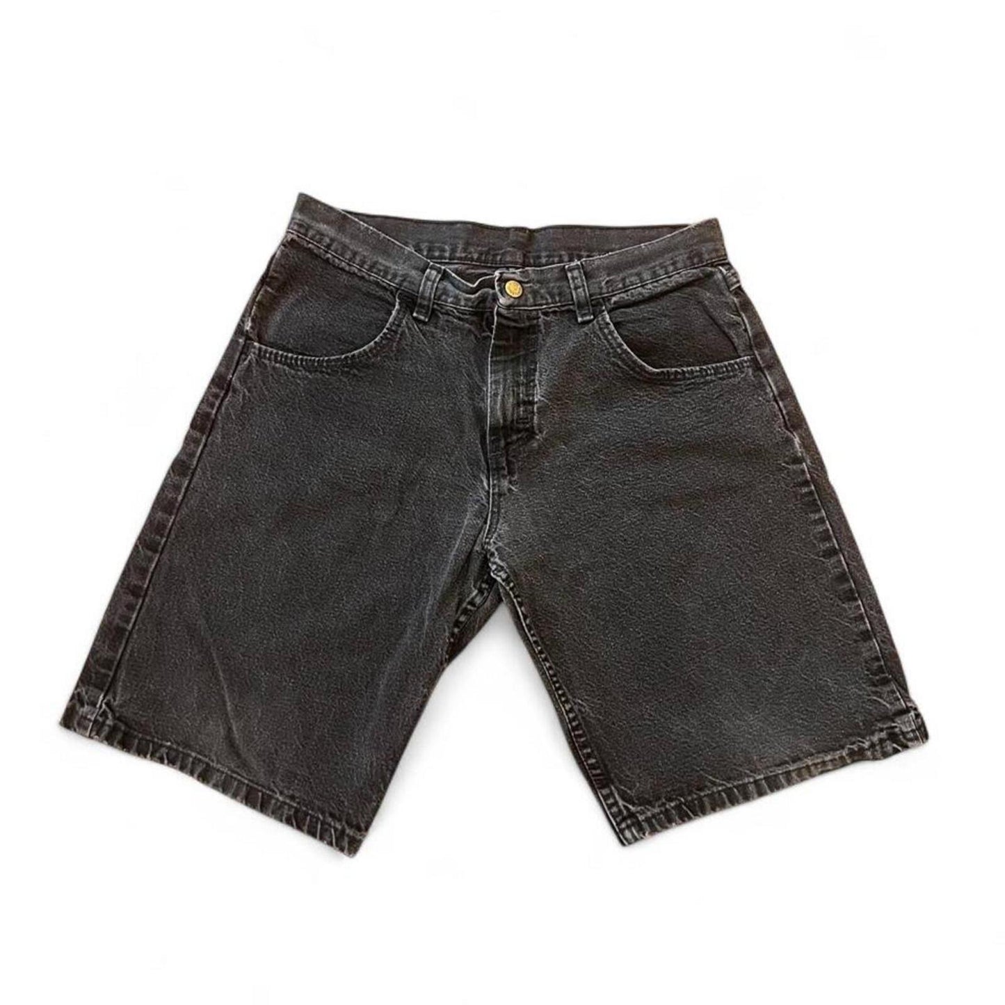 Vintage Y2K Black Denim Jorts Shorts