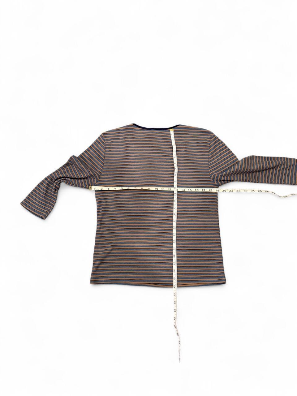 Vintage 90s Striped Long Sleeve Top