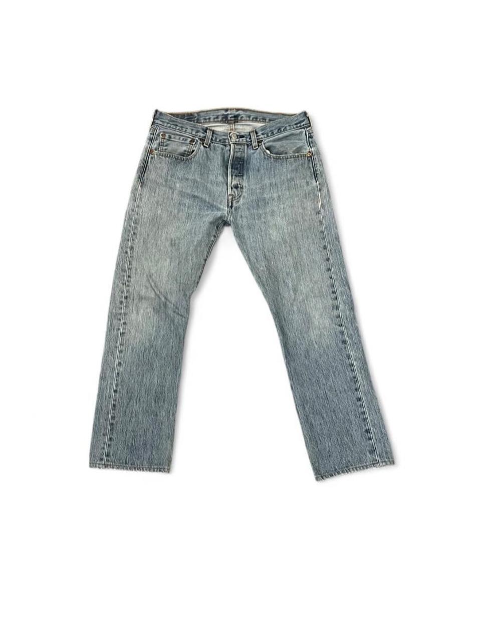 Levi’s 501 Light Wash Straight Leg Jeans