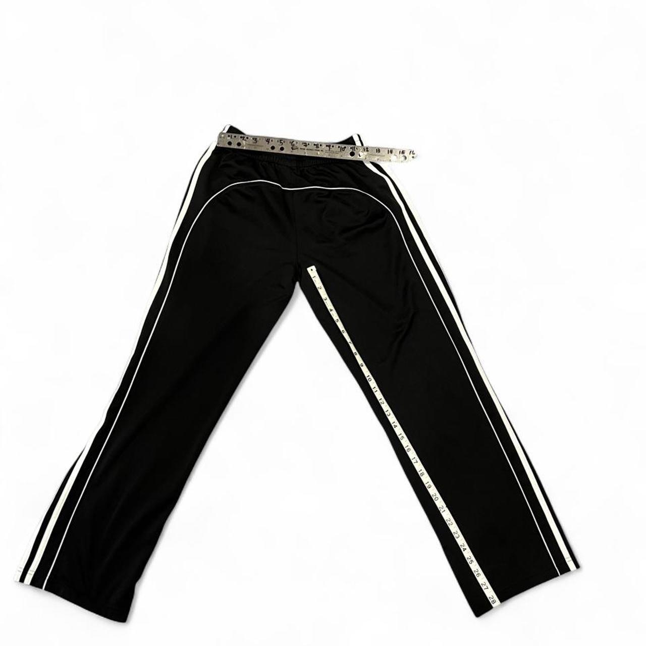 Adidas Track Pants Y2K Black Stripe Women’s S
