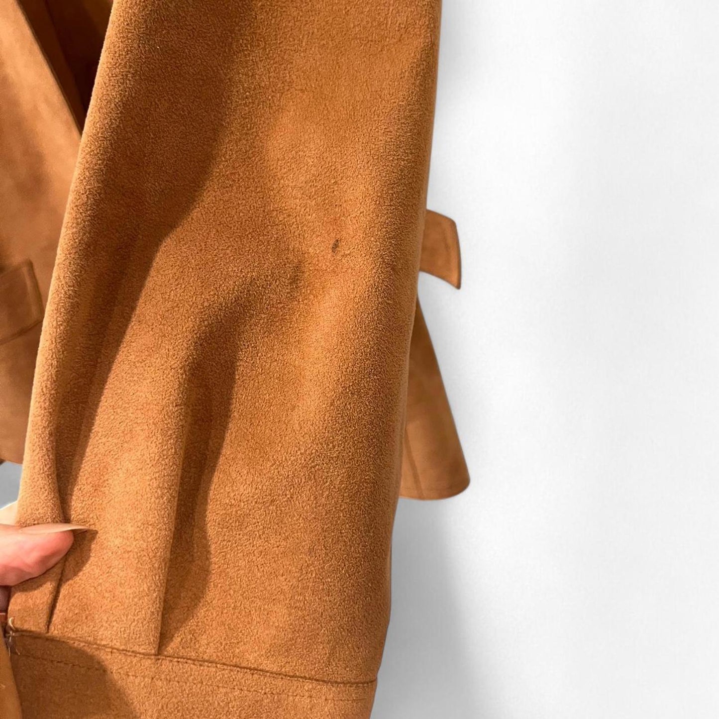 Vintage Camel Suede Jacket