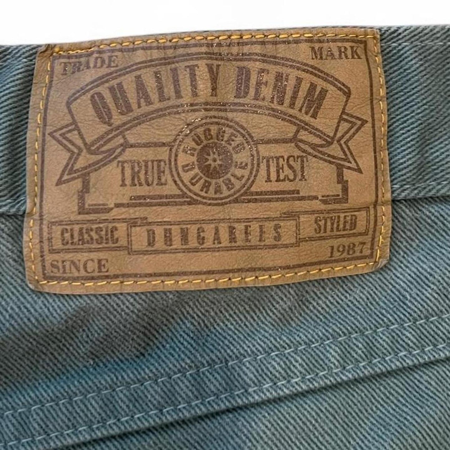 Vintage 90’s Teal Carpenter Shorts
