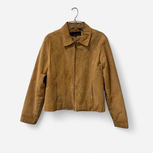Vintage Suede Zip Jacket