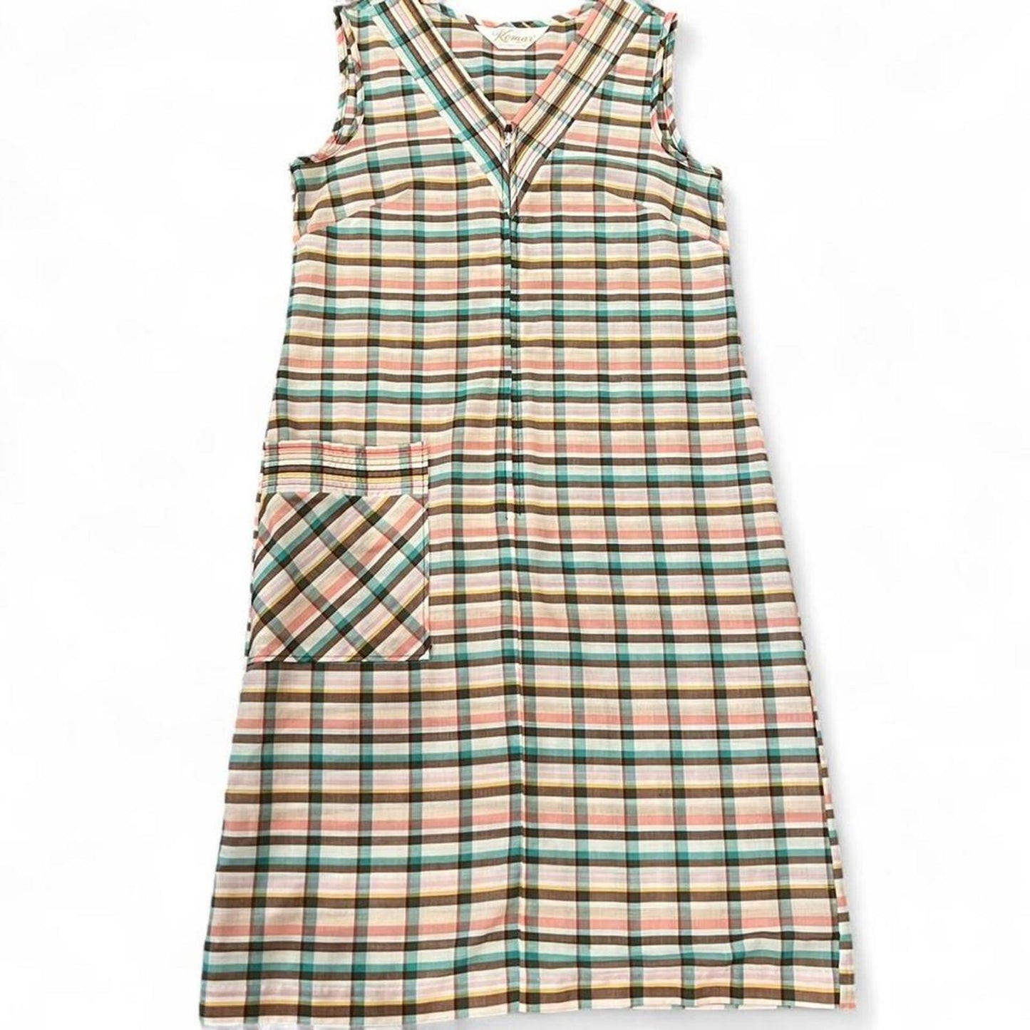 Vintage 90s Plaid Dress