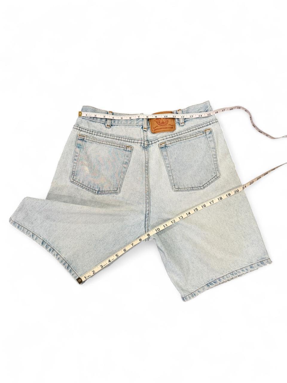 Vintage 90s Light Wash Baggy Denim Jorts