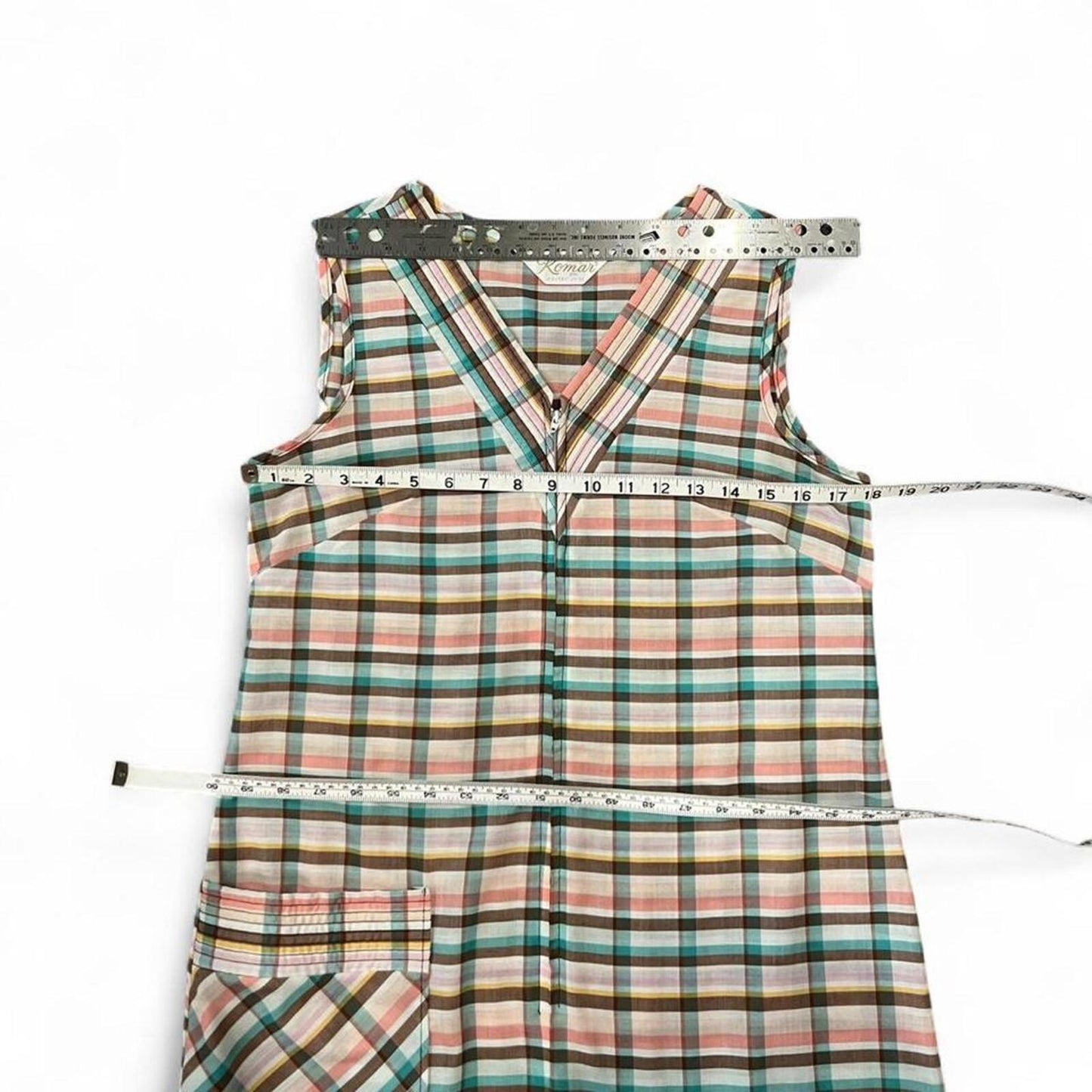Vintage 90s Plaid Dress