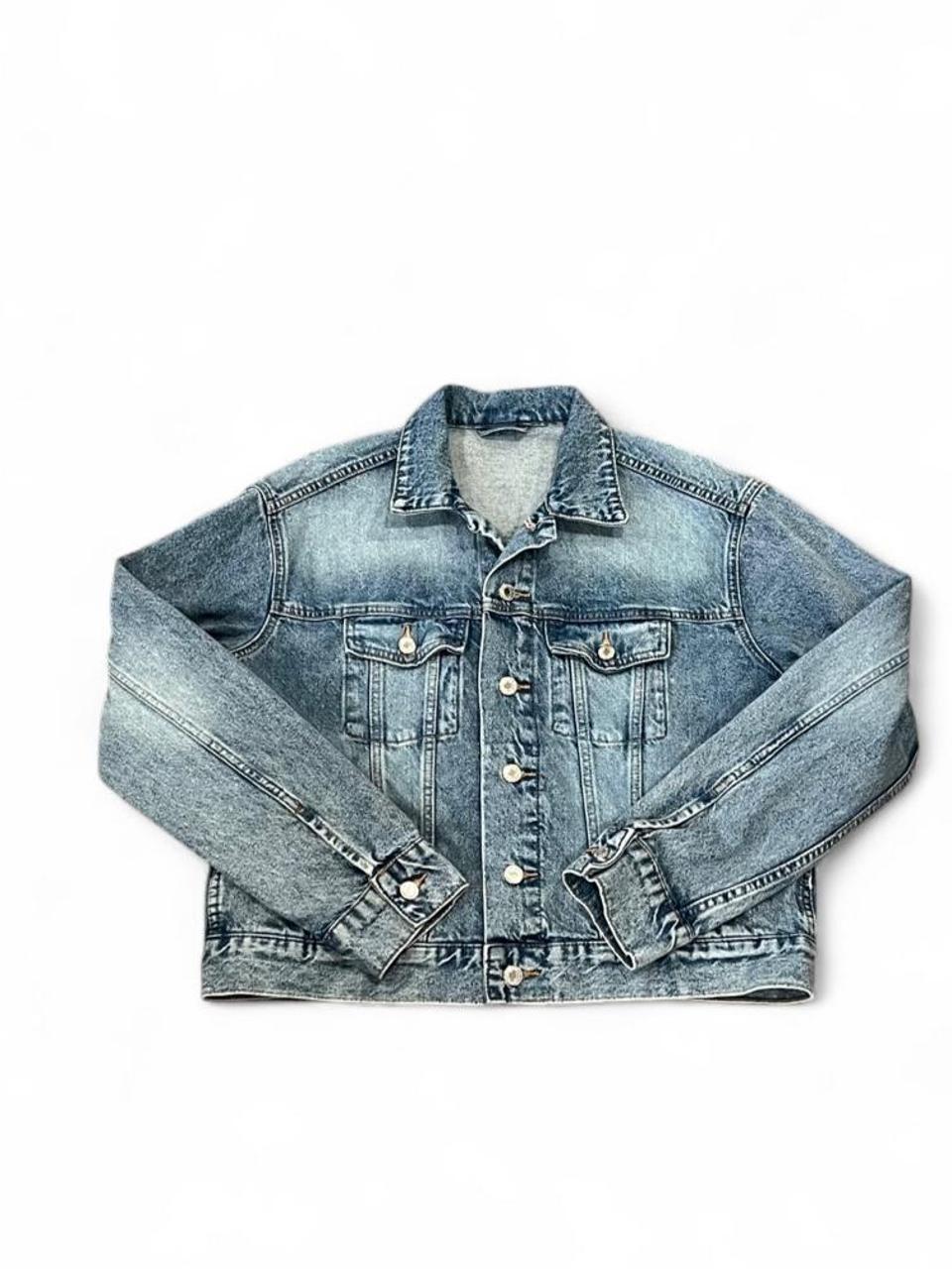 Vintage Light Wash Denim Trucker Jacket