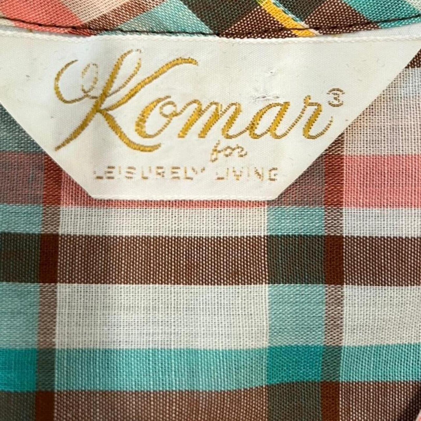 Vintage 90s Plaid Dress