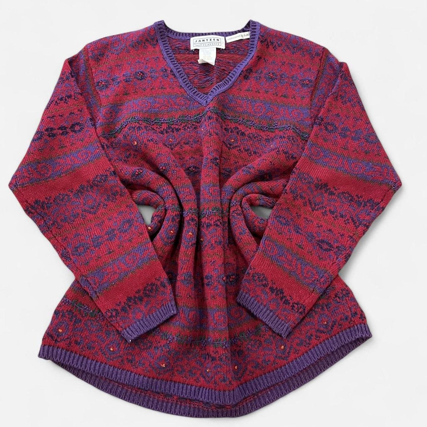 Vintage 90’s Sweater Grandpa Style