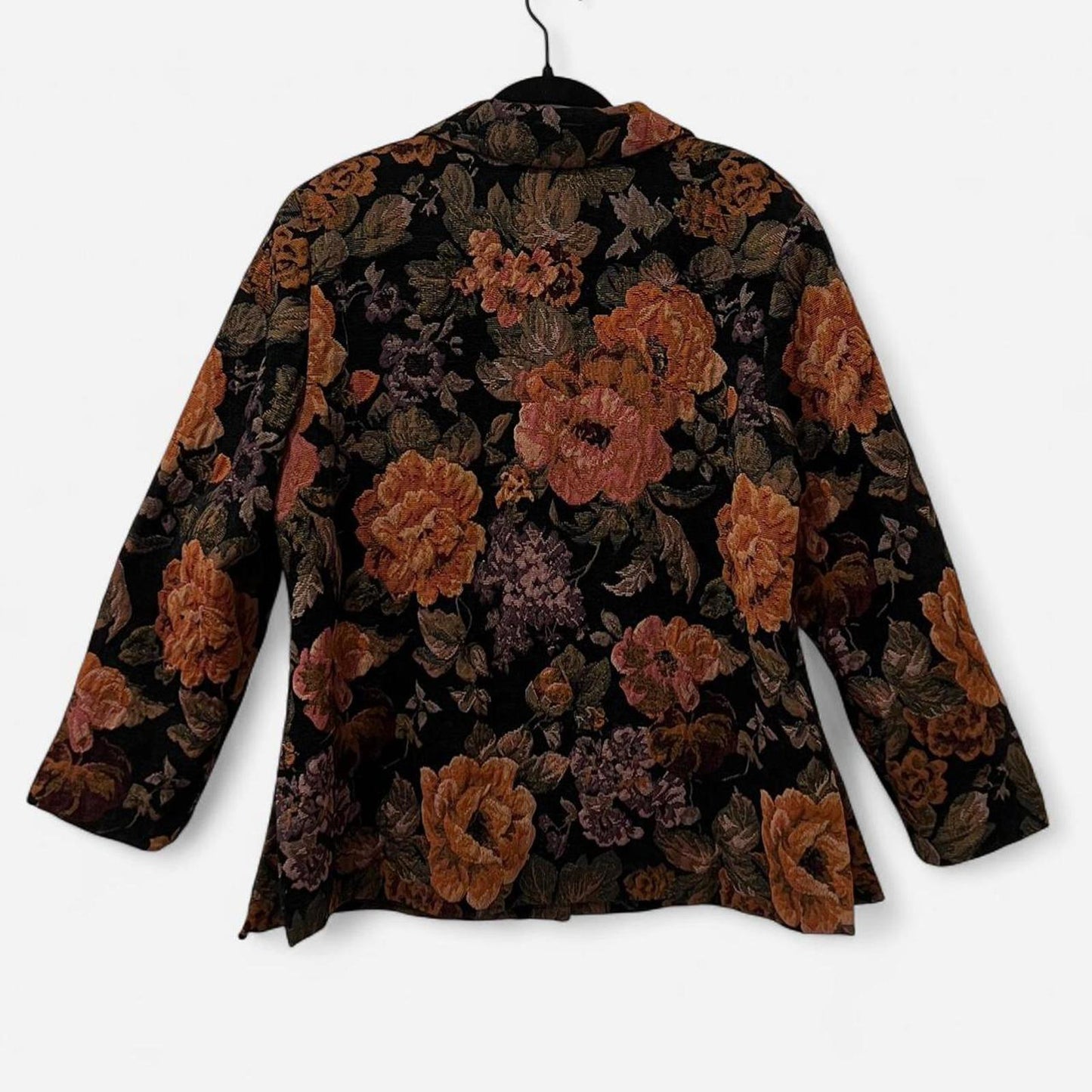 Vintage Y2K Floral Tapestry Jacket