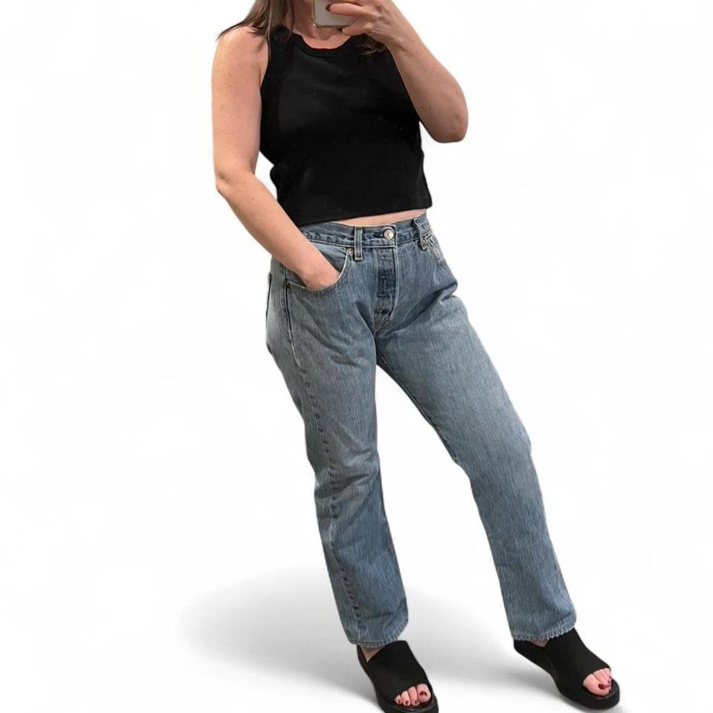 Vintage Levi’s 501 Light Wash Jeans