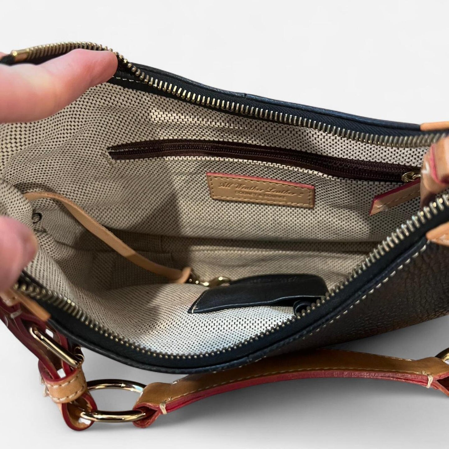 Vintage Y2K Dooney & Bourke Mini Hobo Shoulder Bag