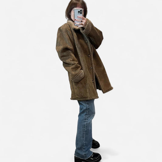 Vintage L.L. Bean Shearling Coat