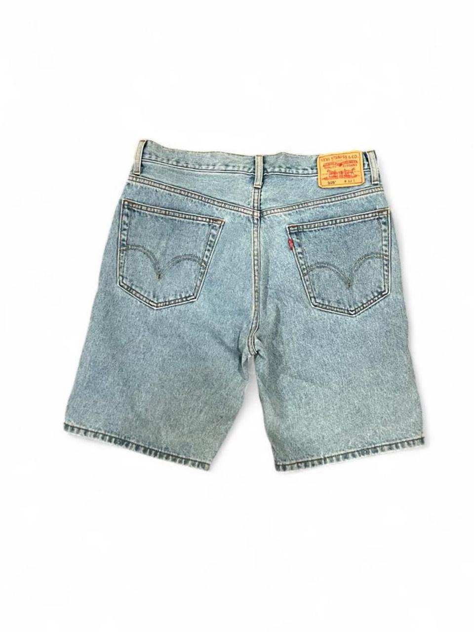 Levi’s Light Wash Denim Jorts Shorts