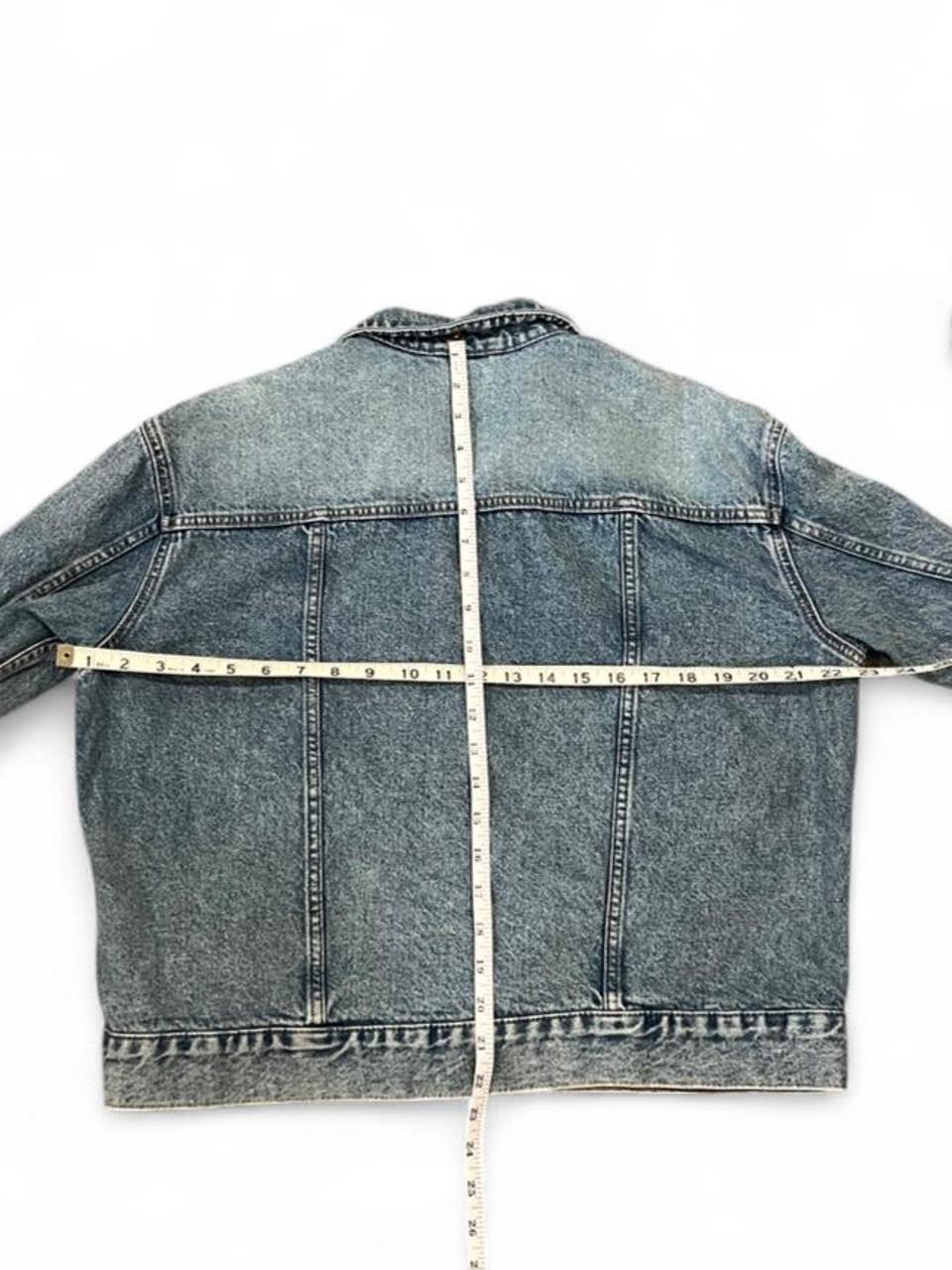 Vintage Light Wash Denim Trucker Jacket