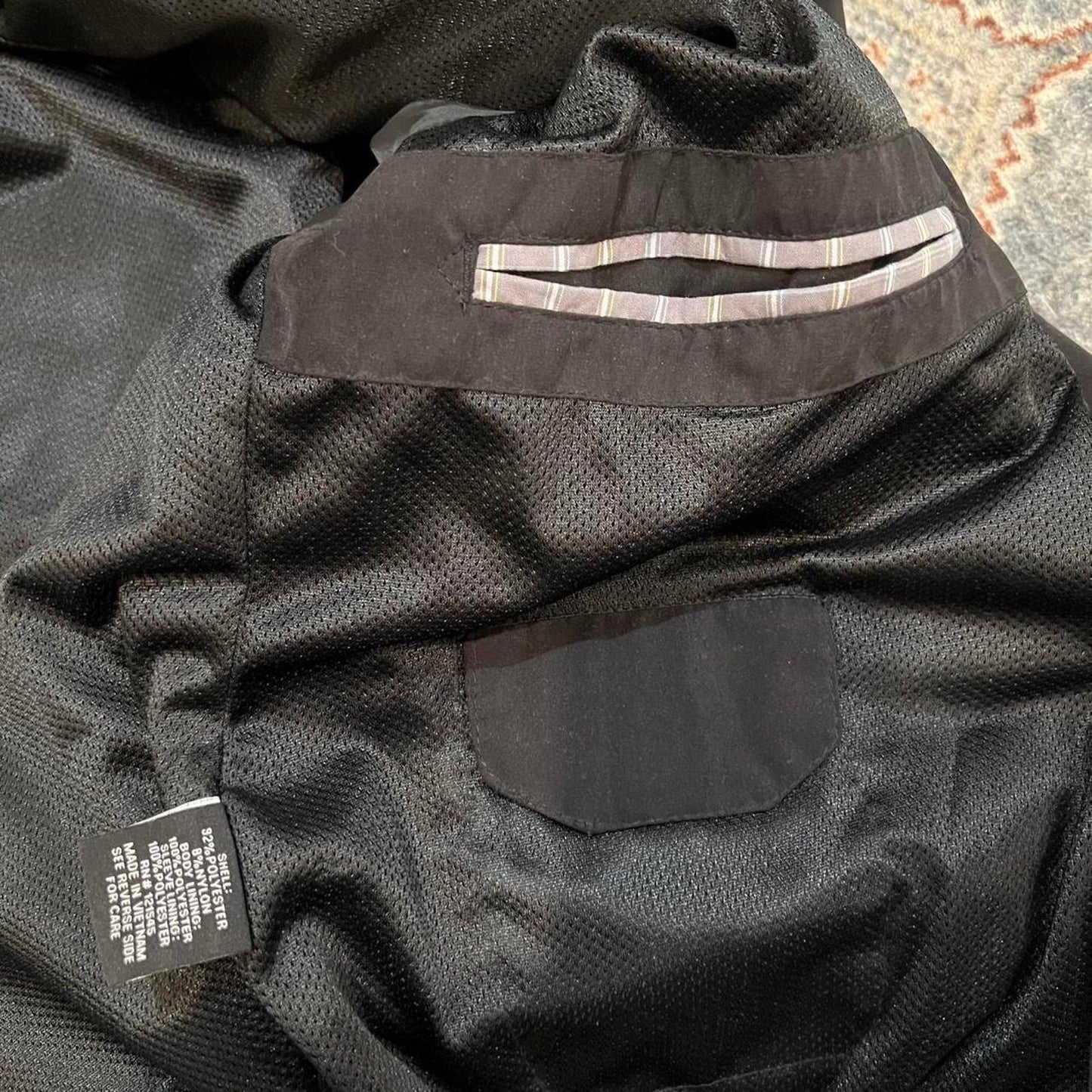 Vintage London Fog Black Lightweight Jacket