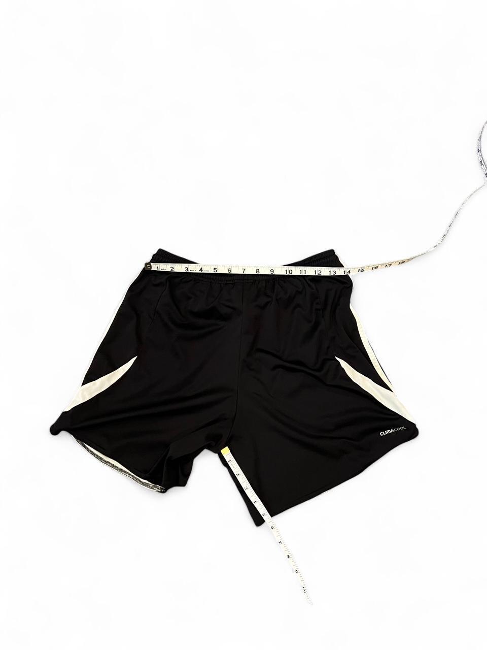 Y2K Adidas Black 3-Stripe Athletic Shorts