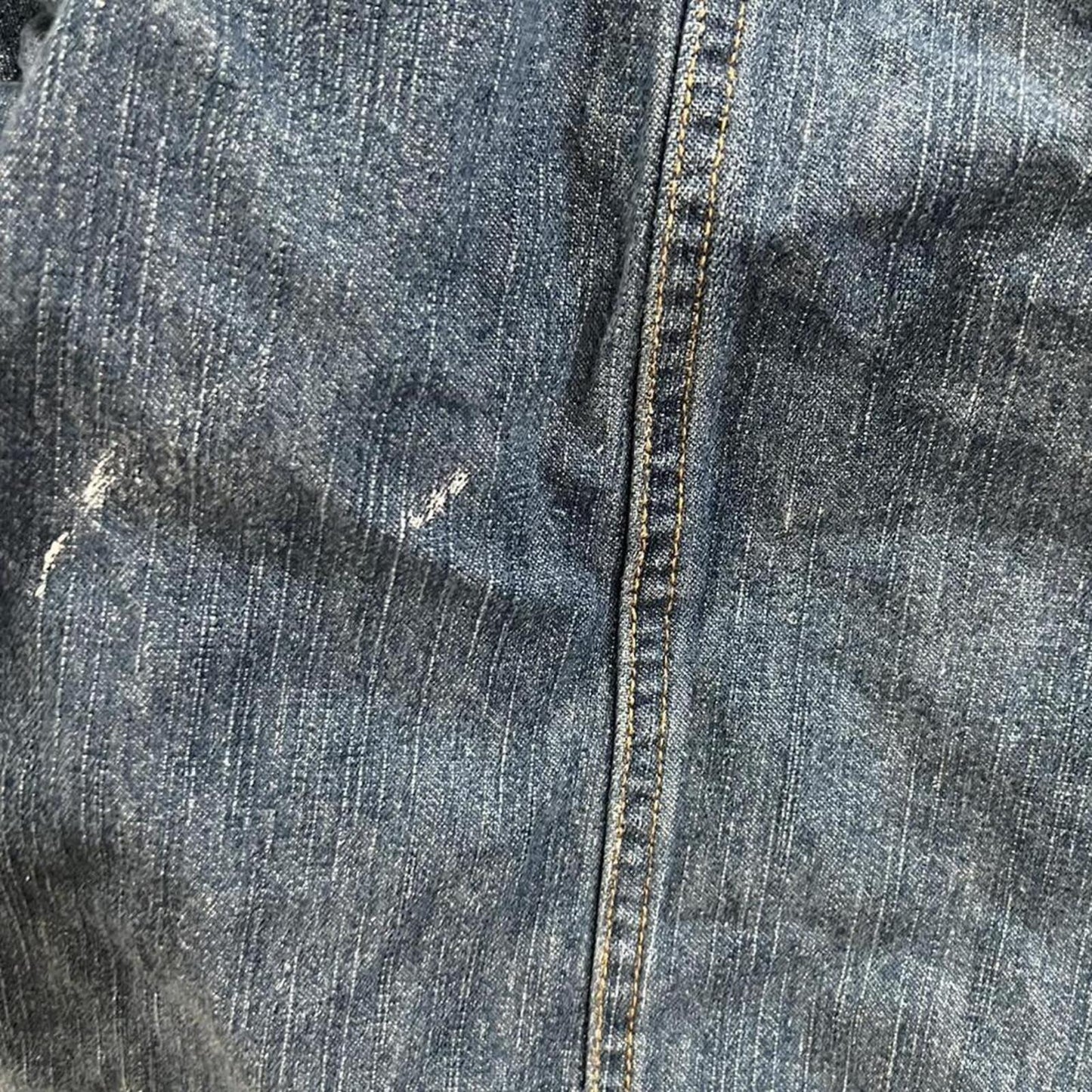 Vintage Y2K Oversized Denim Trucker Jacket XL Faded Wash