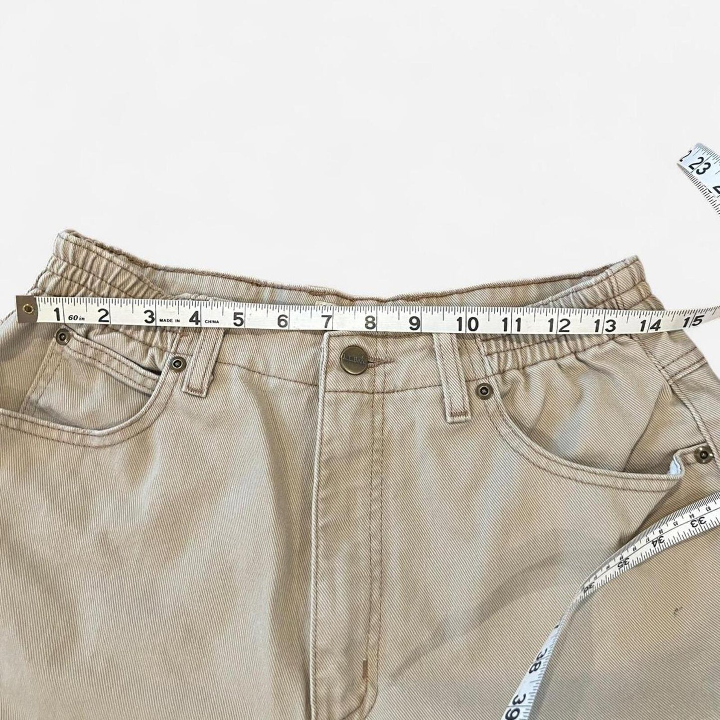 Vintage 90s  Baggy Bermuda Jean Shorts
