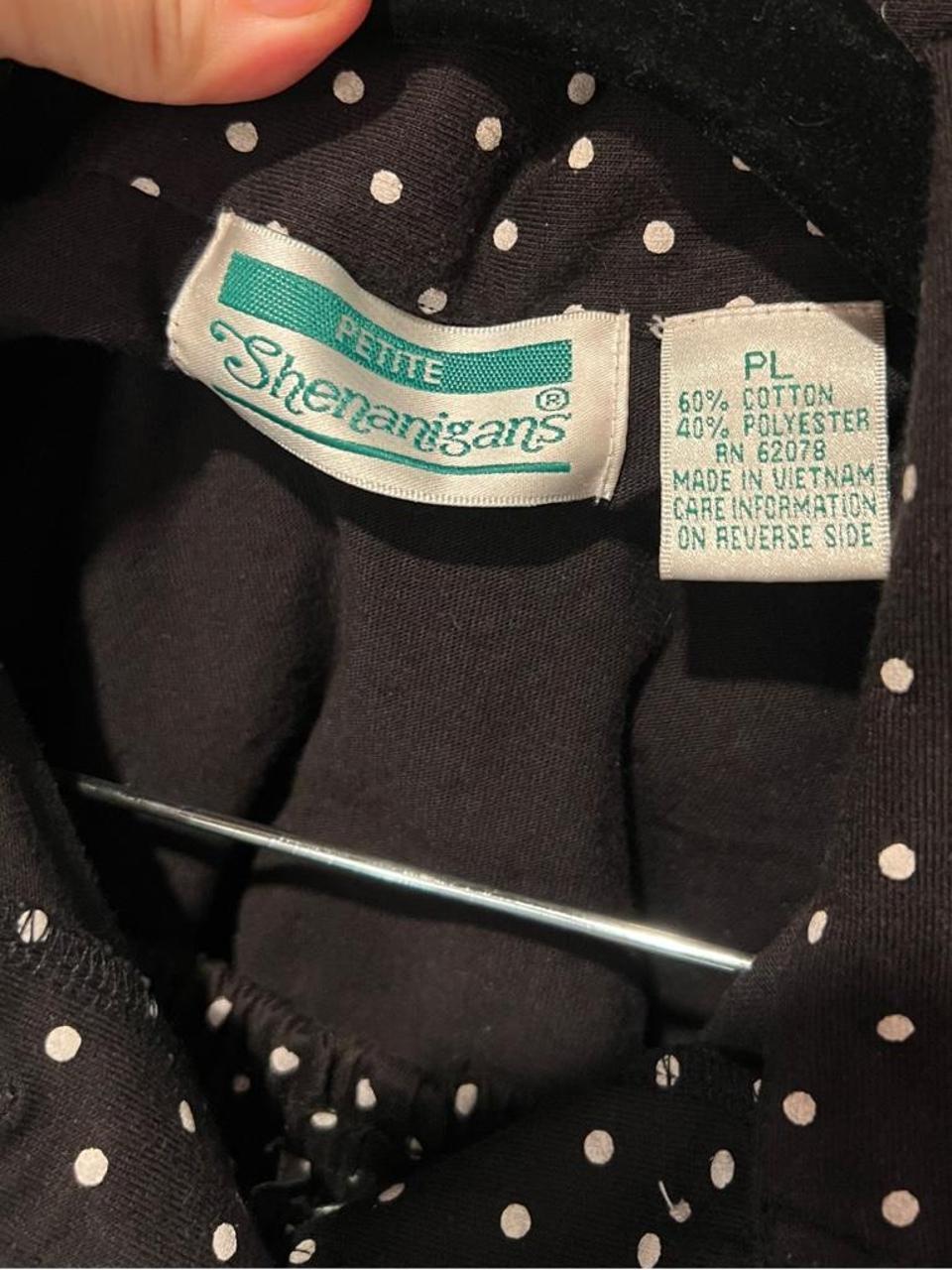 Vintage 90s Polka Dot Matching Capri Set