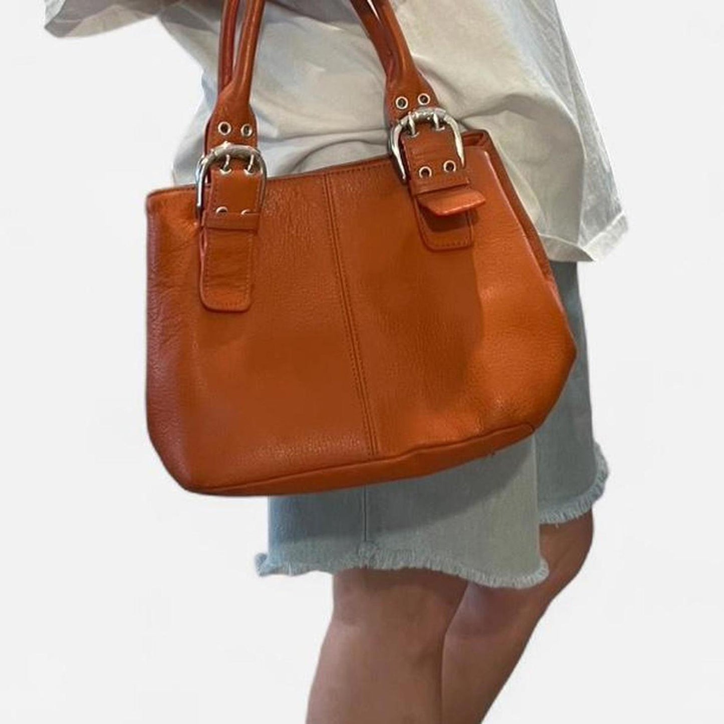 Vintage Y2K Leather Bag