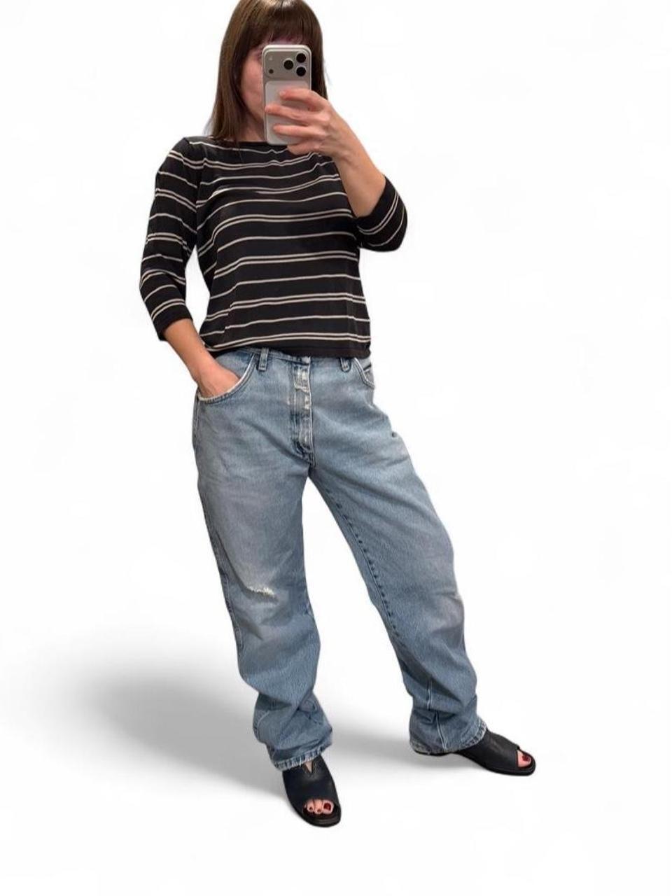 Vintage 90’s Light Wash Baggy Jeans