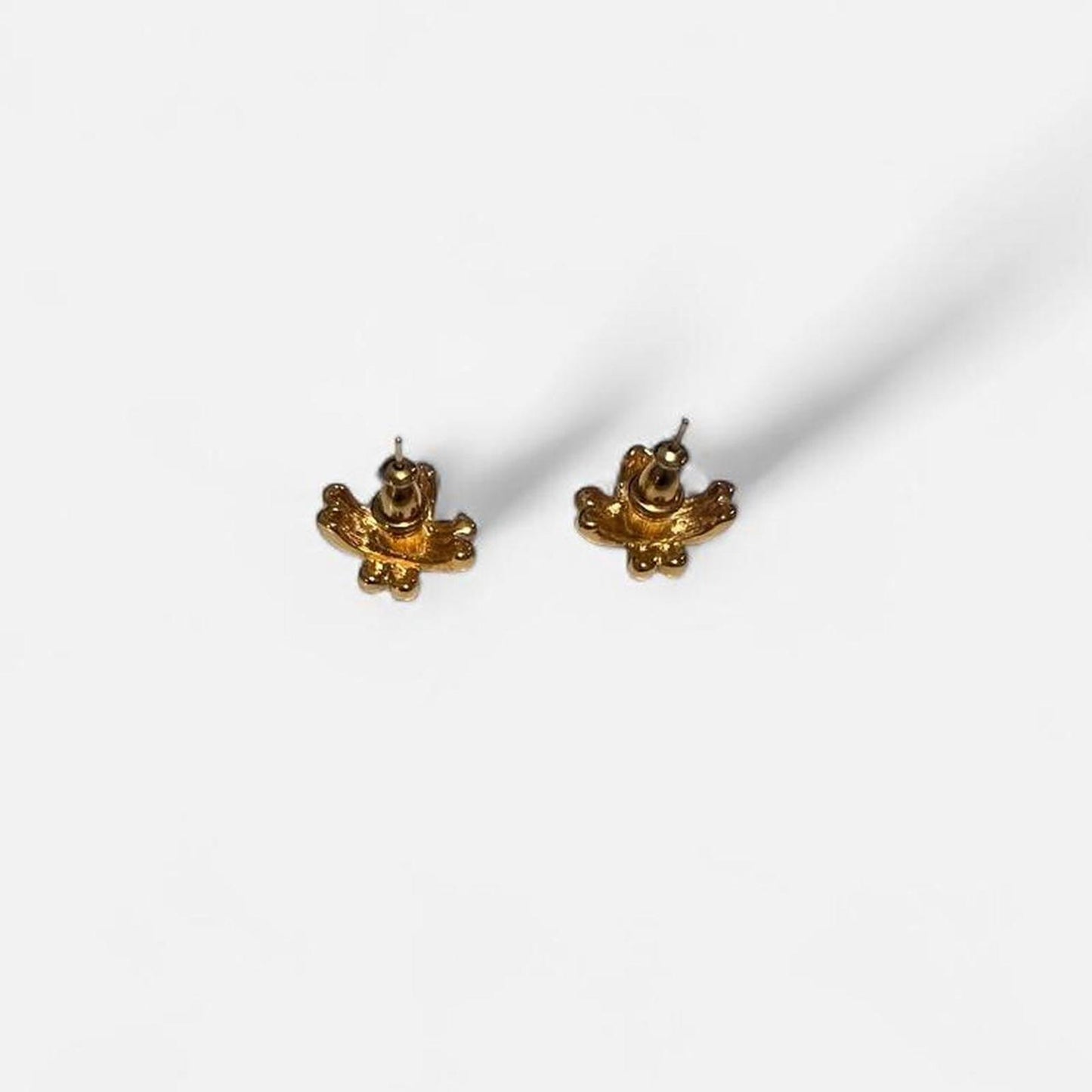 Vintage Gold Knot Earrings