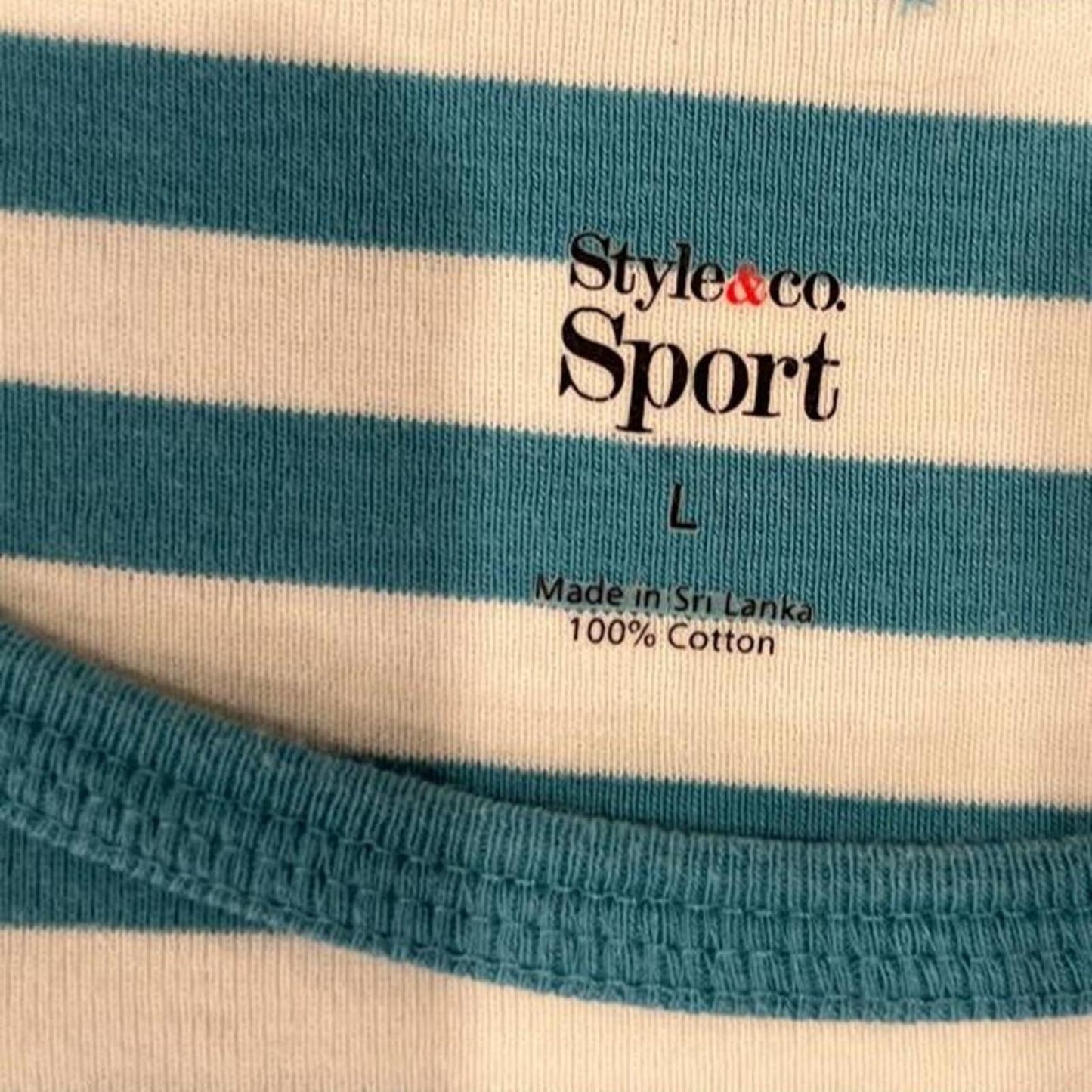 Y2K Blue Stripe Baby Tee Skater Surf Indie Sleaze Top