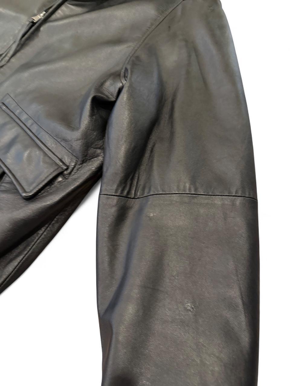 Vintage Black Leather Jacket