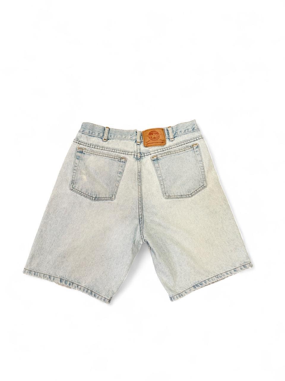 Vintage 90s Light Wash Baggy Denim Jorts